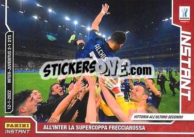 Figurina All'Inter La Supercoppa Frecciarossa - Instant Calciatori 2021-2022
 - Panini