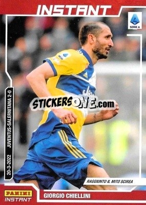 Sticker Giorgio Chiellini - Instant Calciatori 2021-2022
 n. 42 - Panini