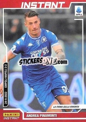 Figurina Andrea Pinamonti - Instant Calciatori 2021-2022
 - Panini