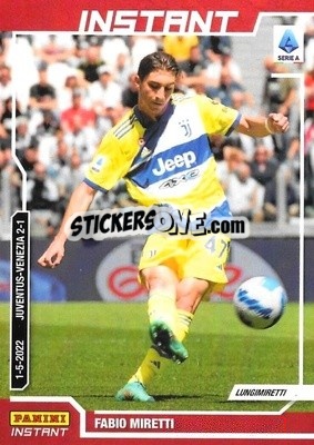 Sticker Fabio Miretti - Instant Calciatori 2021-2022
 - Panini