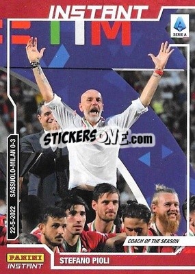 Figurina Stefano Pioli - Instant Calciatori 2021-2022
 - Panini