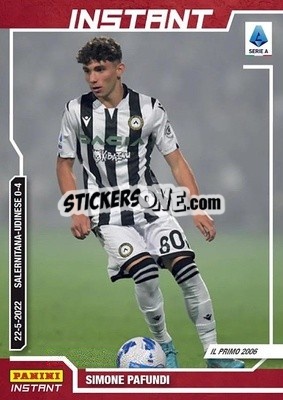 Figurina Simone Pafundi - Instant Calciatori 2021-2022
 - Panini