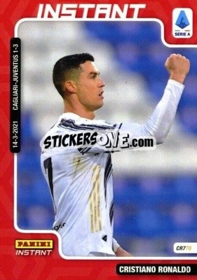Sticker Cristiano Ronaldo - Instant Calciatori 2020-2021
 n. 10 - Panini