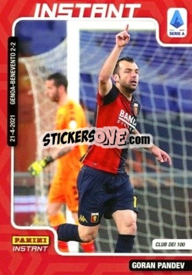 Cromo Goran Pandev - Instant Calciatori 2020-2021
 - Panini