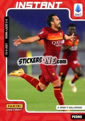 Sticker Pedro Rodríguez - Instant Calciatori 2020-2021
 n. 24 - Panini