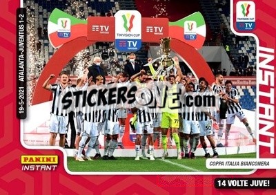 Sticker 14 Volte Juve! - Instant Calciatori 2020-2021
 - Panini