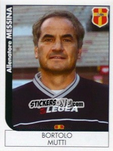 Sticker Bortolo Mutti (Allenatore) - Calciatori 2005-2006 n. 244 - Panini