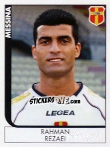 Sticker Rahman Rezaei - Calciatori 2005-2006 - Panini