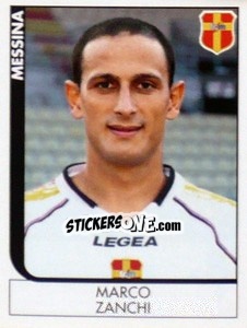 Sticker Marco Zanchi - Calciatori 2005-2006 n. 250 - Panini