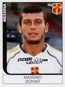 Sticker Massimo Donati - Calciatori 2005-2006 n. 255 - Panini