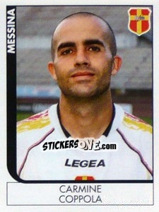 Sticker Carmine Coppola - Calciatori 2005-2006 n. 256 - Panini