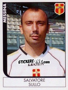 Figurina Salvatore Sullo - Calciatori 2005-2006 - Panini