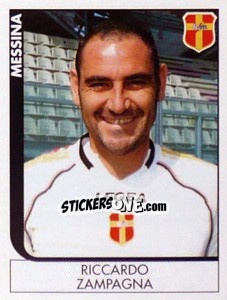 Sticker Riccardo Zampagna - Calciatori 2005-2006 n. 263 - Panini