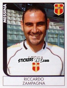 Sticker Riccardo Zampagna - Calciatori 2005-2006 - Panini