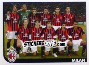 Cromo Squadra (Team Photo) - Calciatori 2005-2006 - Panini