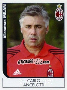 Sticker Carlo Ancelotti (Allenatore) - Calciatori 2005-2006 n. 268 - Panini