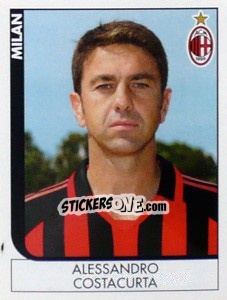 Sticker Alessandro Costacurta - Calciatori 2005-2006 n. 275 - Panini