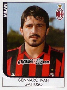 Sticker Gennaro Ivan Gattuso - Calciatori 2005-2006 n. 279 - Panini