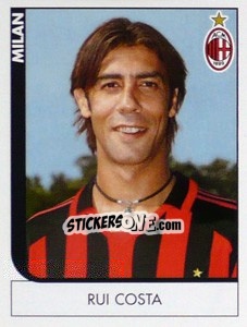 Sticker Rui Costa - Calciatori 2005-2006 n. 281 - Panini