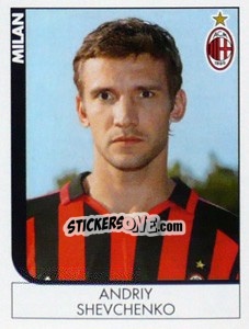 Sticker Andriy Shevchenko - Calciatori 2005-2006 n. 286 - Panini