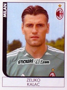 Cromo Zeljko Kalac - Calciatori 2005-2006 - Panini