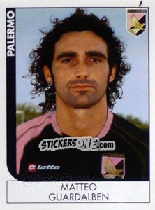 Sticker Matteo Guardalben - Calciatori 2005-2006 n. 293 - Panini
