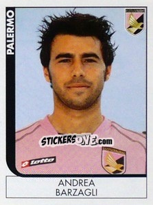 Sticker Andrea Barzagli - Calciatori 2005-2006 n. 295 - Panini