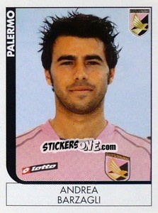 Cromo Andrea Barzagli - Calciatori 2005-2006 - Panini