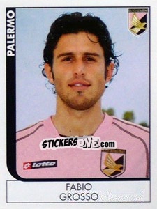 Sticker Fabio Grosso - Calciatori 2005-2006 n. 296 - Panini
