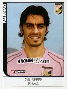 Sticker Giuseppe Biava - Calciatori 2005-2006 - Panini