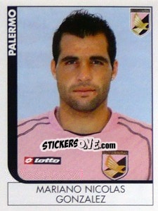 Sticker Mariano Nicolas Gonzalez - Calciatori 2005-2006 n. 304 - Panini