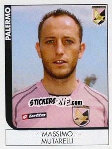 Sticker Massimo Mutarelli - Calciatori 2005-2006 n. 306 - Panini