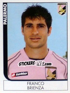 Sticker Franco Brienza - Calciatori 2005-2006 n. 309 - Panini