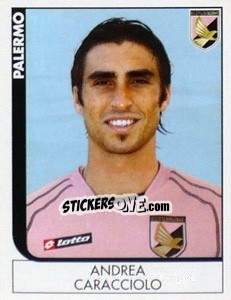 Sticker Andrea Caracciolo - Calciatori 2005-2006 - Panini