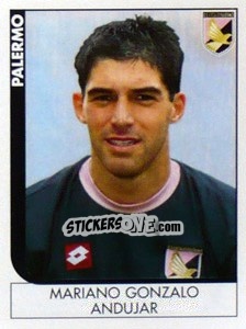 Figurina Mariano Gonzalo Andujar - Calciatori 2005-2006 - Panini