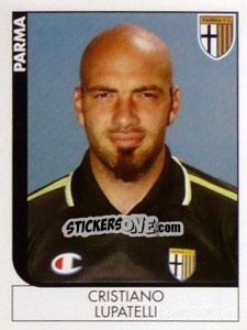 Sticker Cristiano Lupatelli - Calciatori 2005-2006 n. 317 - Panini