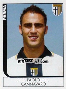 Sticker Paolo Cannavaro - Calciatori 2005-2006 n. 318 - Panini