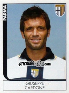 Sticker Giuseppe Cardone - Calciatori 2005-2006 n. 319 - Panini