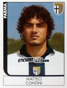 Sticker Matteo Contini - Calciatori 2005-2006 n. 323 - Panini