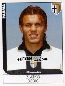 Sticker Zlatko Dedic - Calciatori 2005-2006 - Panini