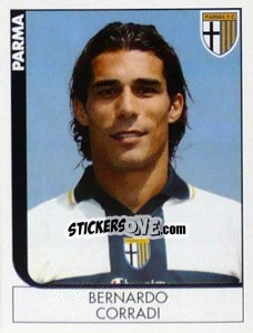 Sticker Bernardo Corradi - Calciatori 2005-2006 n. 334 - Panini