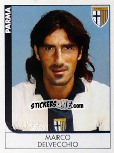 Sticker Marco Delvecchio - Calciatori 2005-2006 - Panini