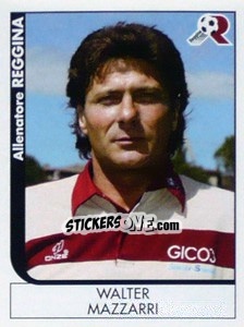 Sticker Walter Mazzarri (Allenatore) - Calciatori 2005-2006 n. 340 - Panini