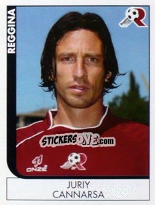 Sticker Juriy Cannarsa - Calciatori 2005-2006 - Panini