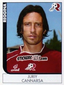 Sticker Juriy Cannarsa - Calciatori 2005-2006 n. 344 - Panini