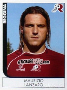 Cromo Maurizio Lanzaro - Calciatori 2005-2006 - Panini