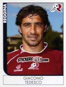 Figurina Giacomo Tedesco - Calciatori 2005-2006 - Panini