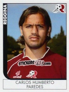 Sticker Carlos Humberto Paredes - Calciatori 2005-2006 n. 354 - Panini
