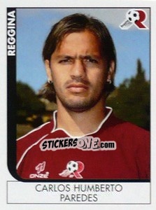 Cromo Carlos Humberto Paredes - Calciatori 2005-2006 - Panini