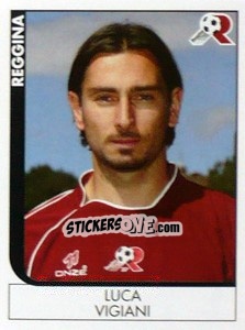Sticker Luca Vigiani - Calciatori 2005-2006 n. 356 - Panini